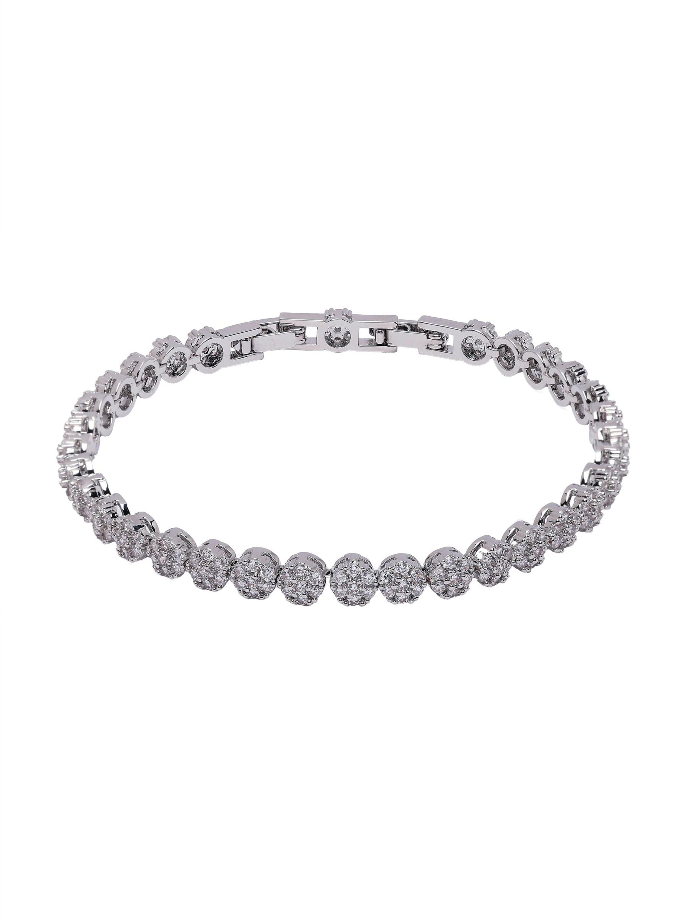 Bracelet 'Helenaia' AVANT-GARDE PARIS en argent : devant