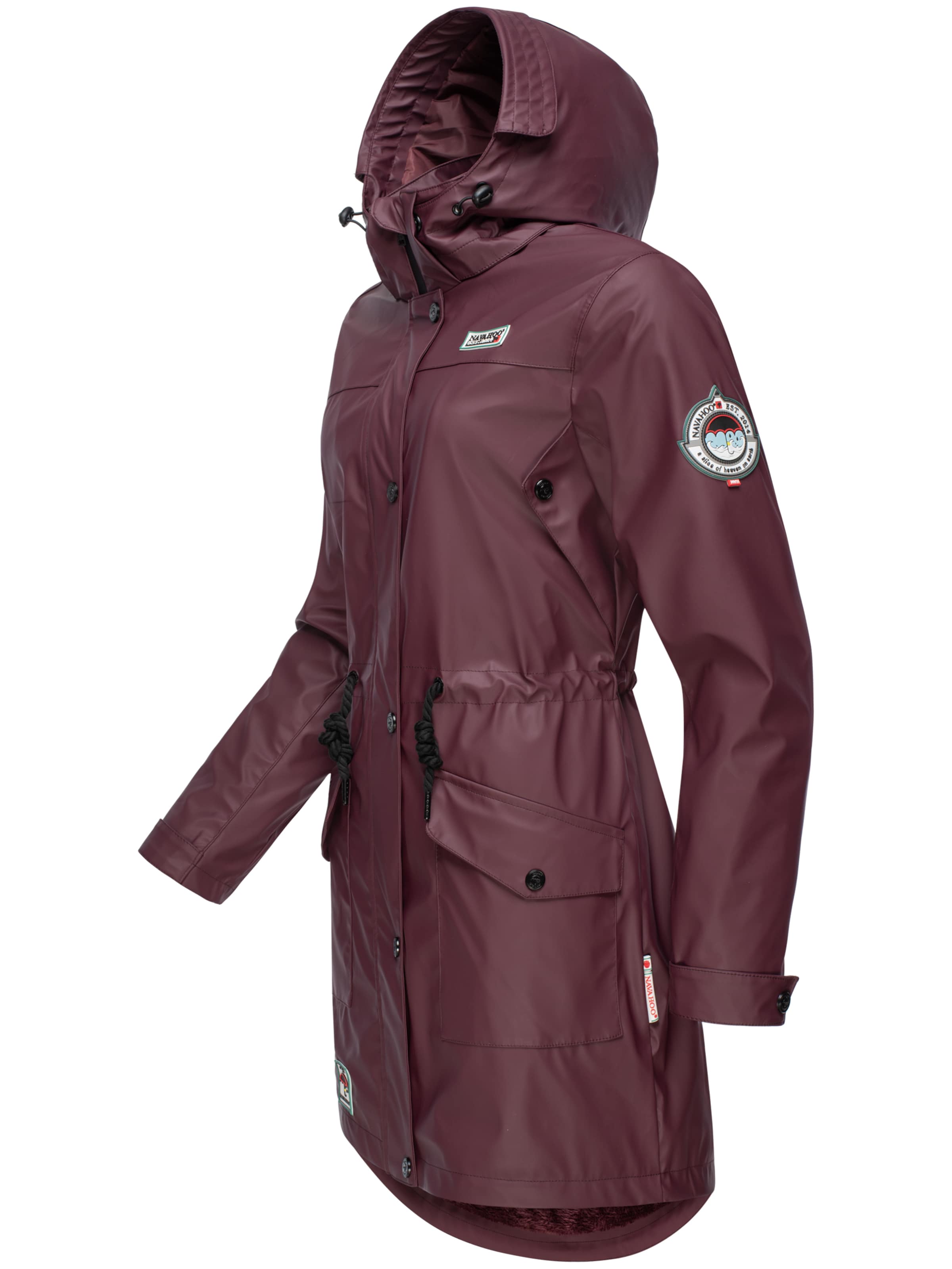 NAVAHOOPrijelazni kaput 'Deike' - crvena boja