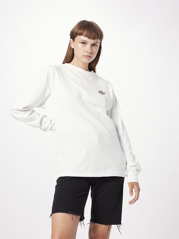 Denim ProjectSweater majica - bijela boja: prednji dio