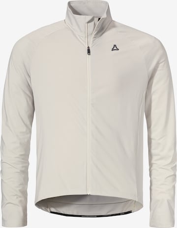 Schöffel Training jacket 'Kubena' in White: front