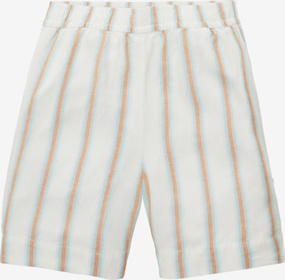 TOM TAILOR Pantalon en bleu / bronze / blanc cassé, Vue avec produit