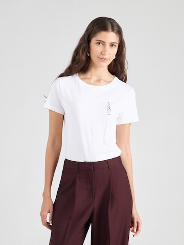 BOSS Paita 'C_Elove_1' värissä valkoinen: etupuoli