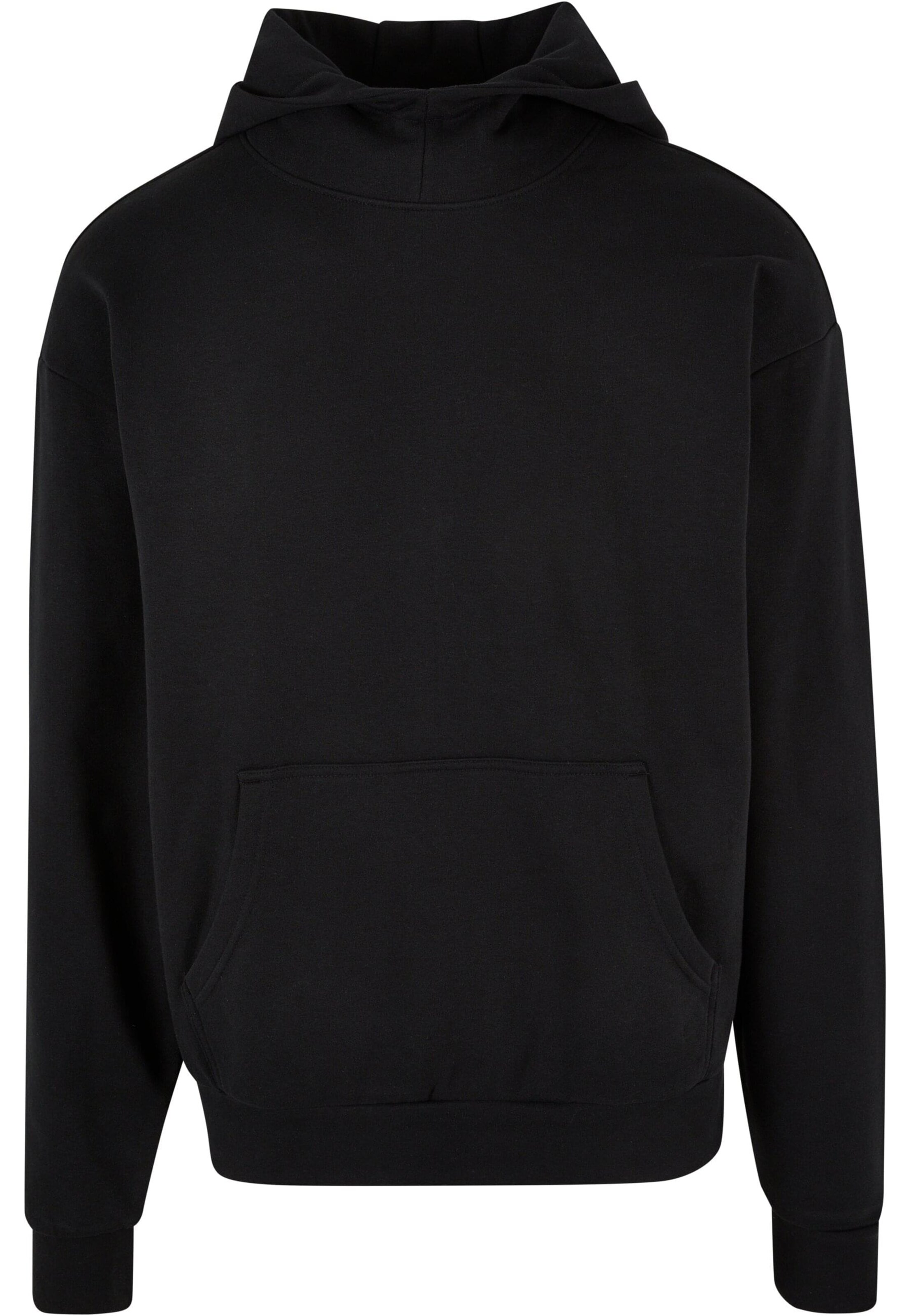 Urban Classics Sweatshirt in Black: front