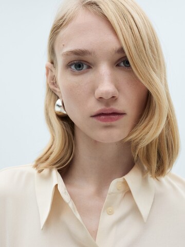 Chemisier 'IDEALE' MANGO en blanc