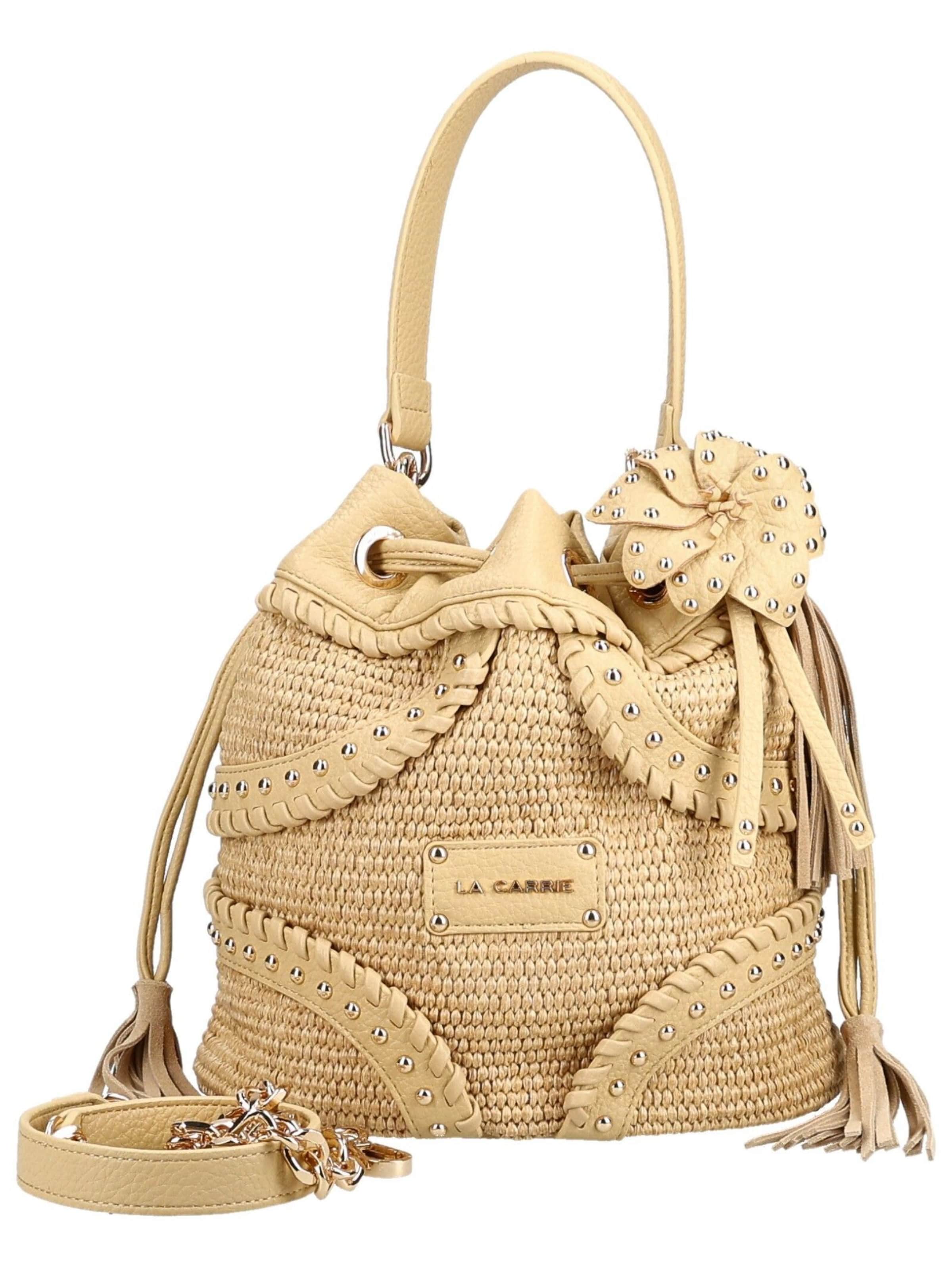 Sacs à main La Carrie en beige : devant