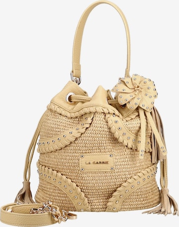 Sacs à main La Carrie en beige : devant