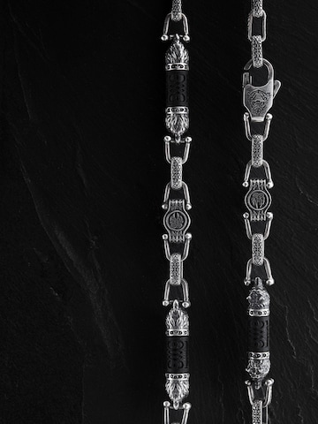 REYTEL - Cadena 'BEARS' en plata