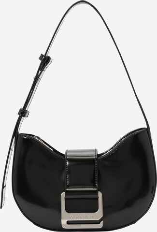 regular Borsa a spalla di Calvin Klein Jeans in nero: frontale