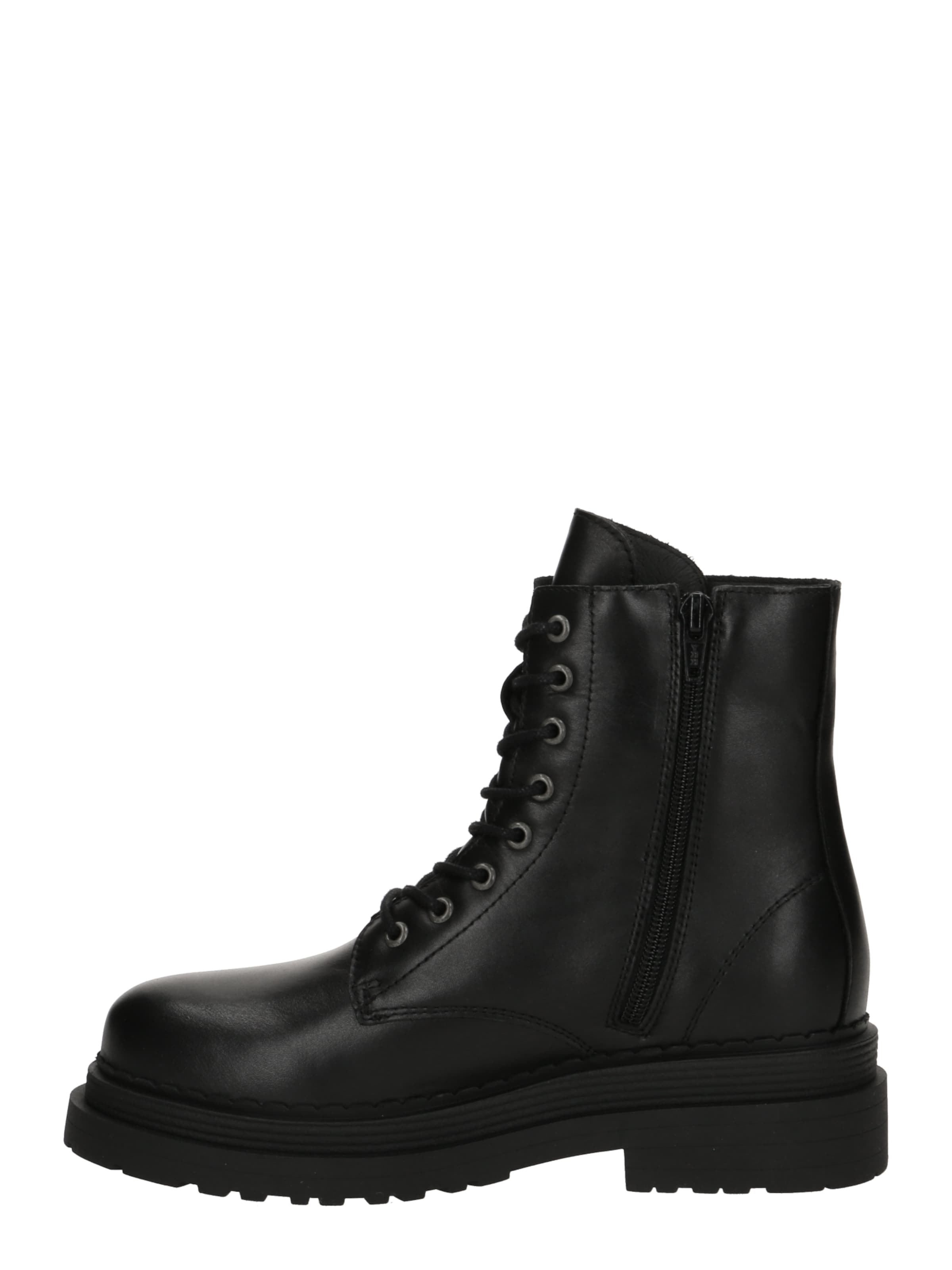 Apple of Eden Lace-Up Ankle Boots 'MAYA' in Black