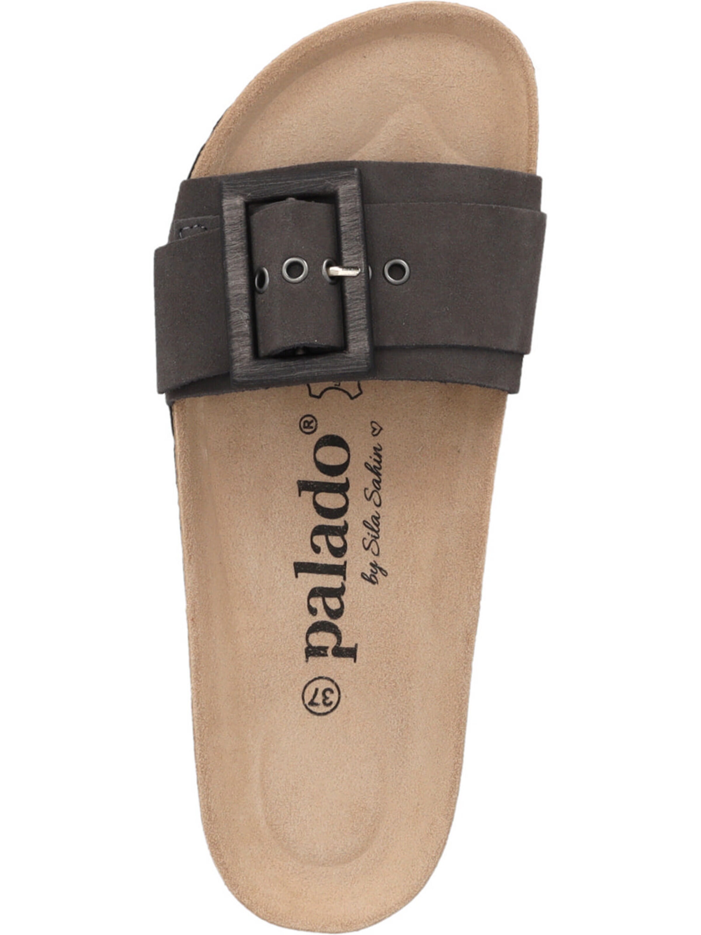 Mule 'Malta Wood' Palado by Sila Sahin en gris