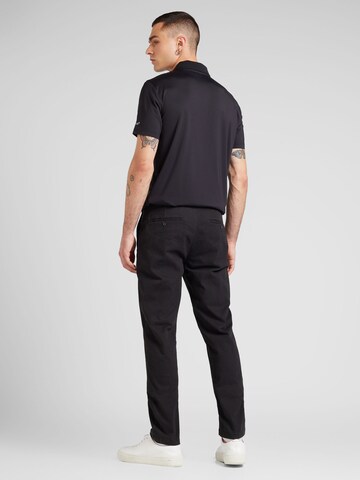 TOPMAN Slimfit Hose in Schwarz
