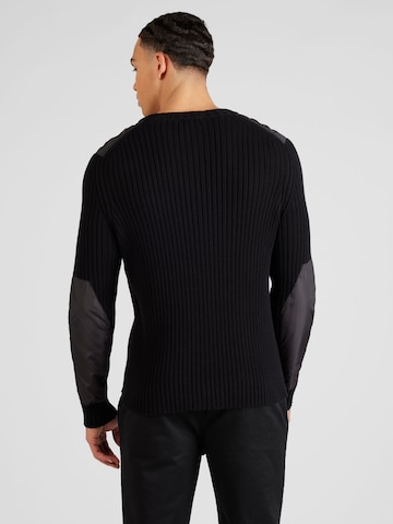 HUGO Red Sweater 'Stofor' in Black