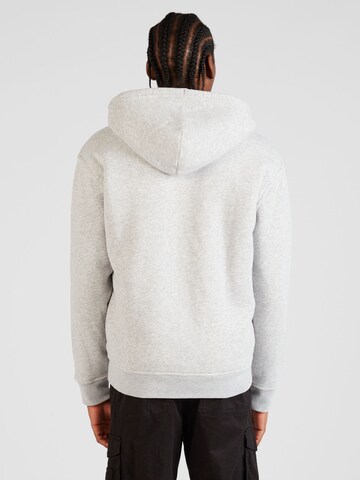 HOLLISTER - Sudadera con cremallera en gris