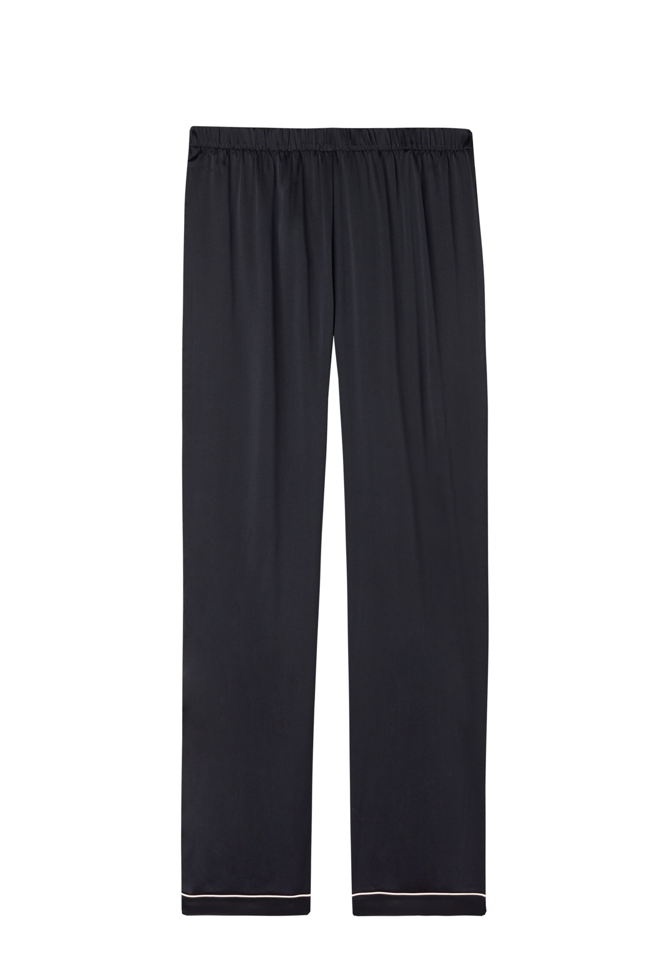 INTIMISSIMI Pyjamahose in Schwarz: Vorderseite