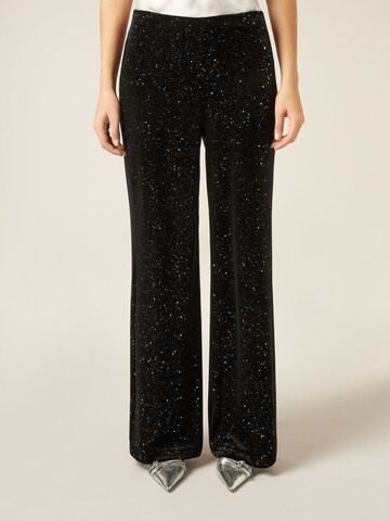 CALZEDONIA Regular Pants in Black: front