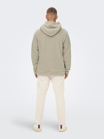 Sweat-shirt 'Remy' Only & Sons en gris