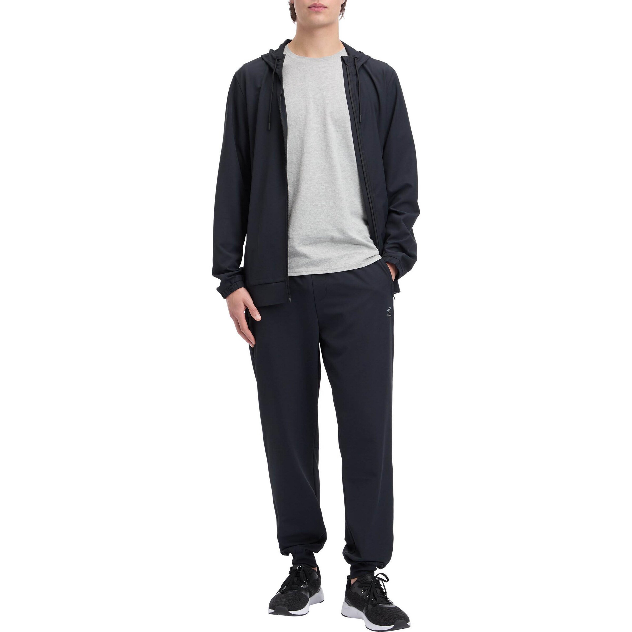 ENERGETICS Jacke 'Murphy' in Schwarz