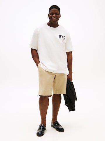 Tommy Hilfiger Big & Tall Футболка 'NYC' в Бежевый