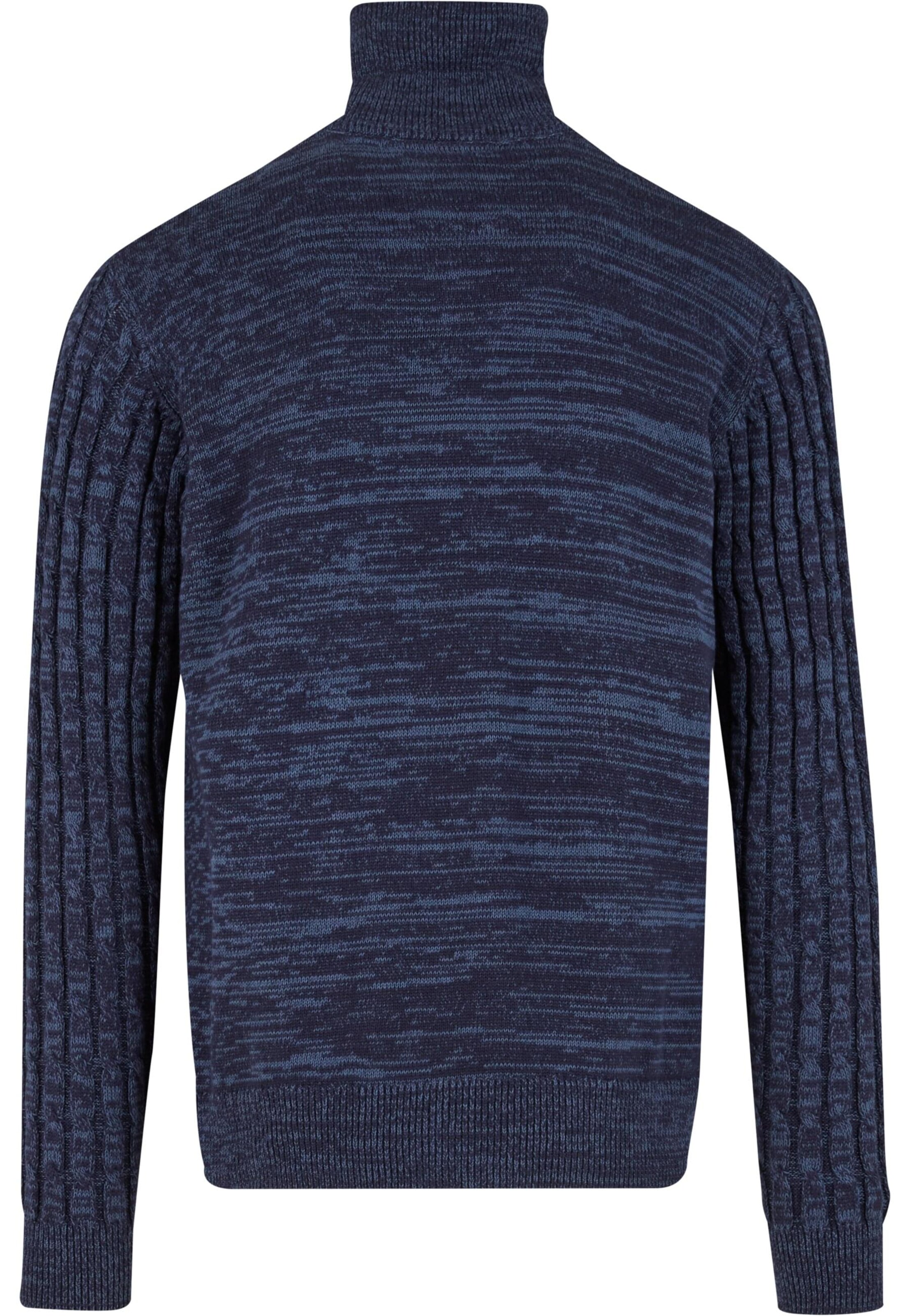 INDICODE JEANS Sweater 'Rufus' in Blue