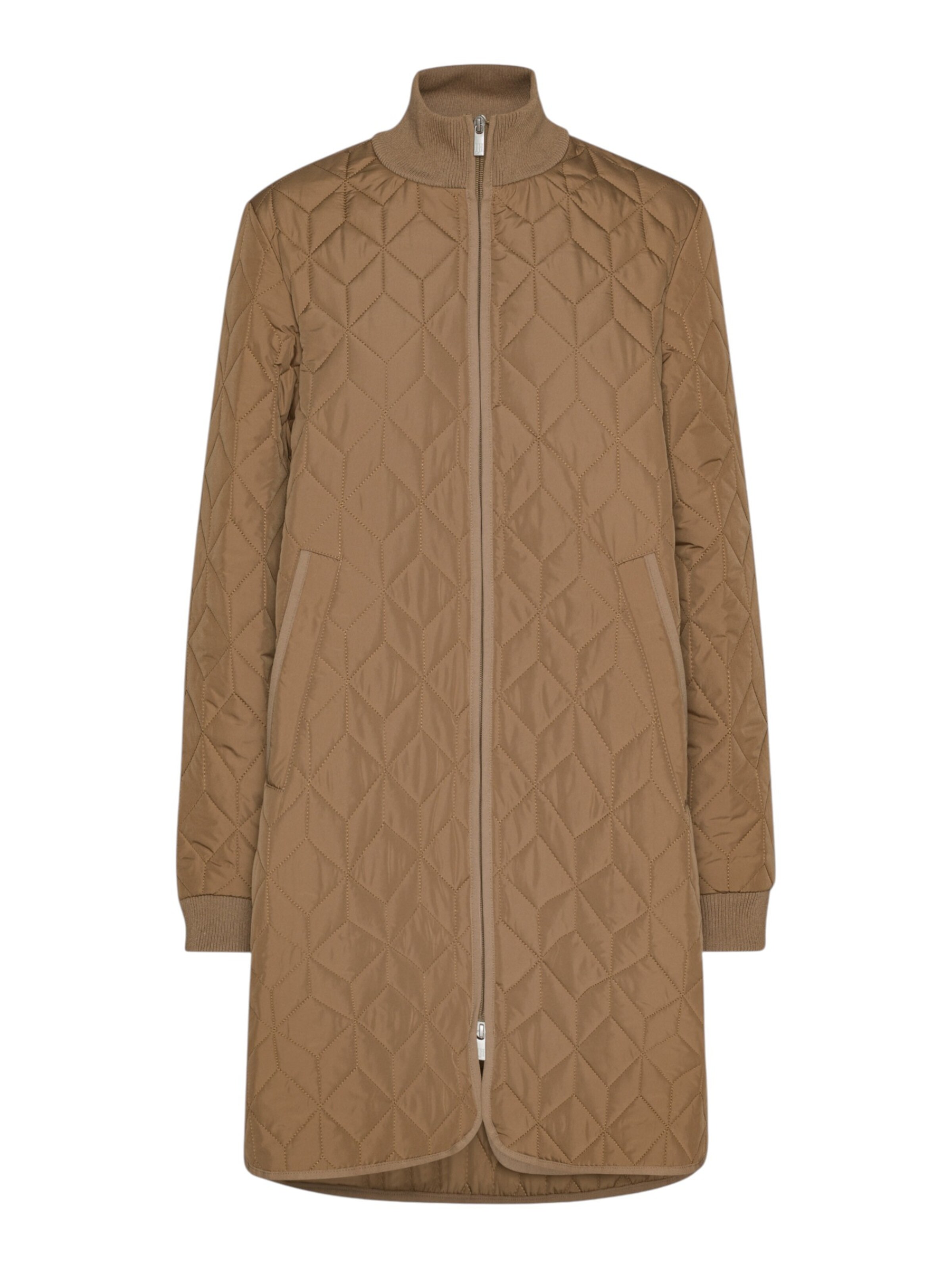 ILSE JACOBSEN Overgangsjakke 'ART06' i brun: forside