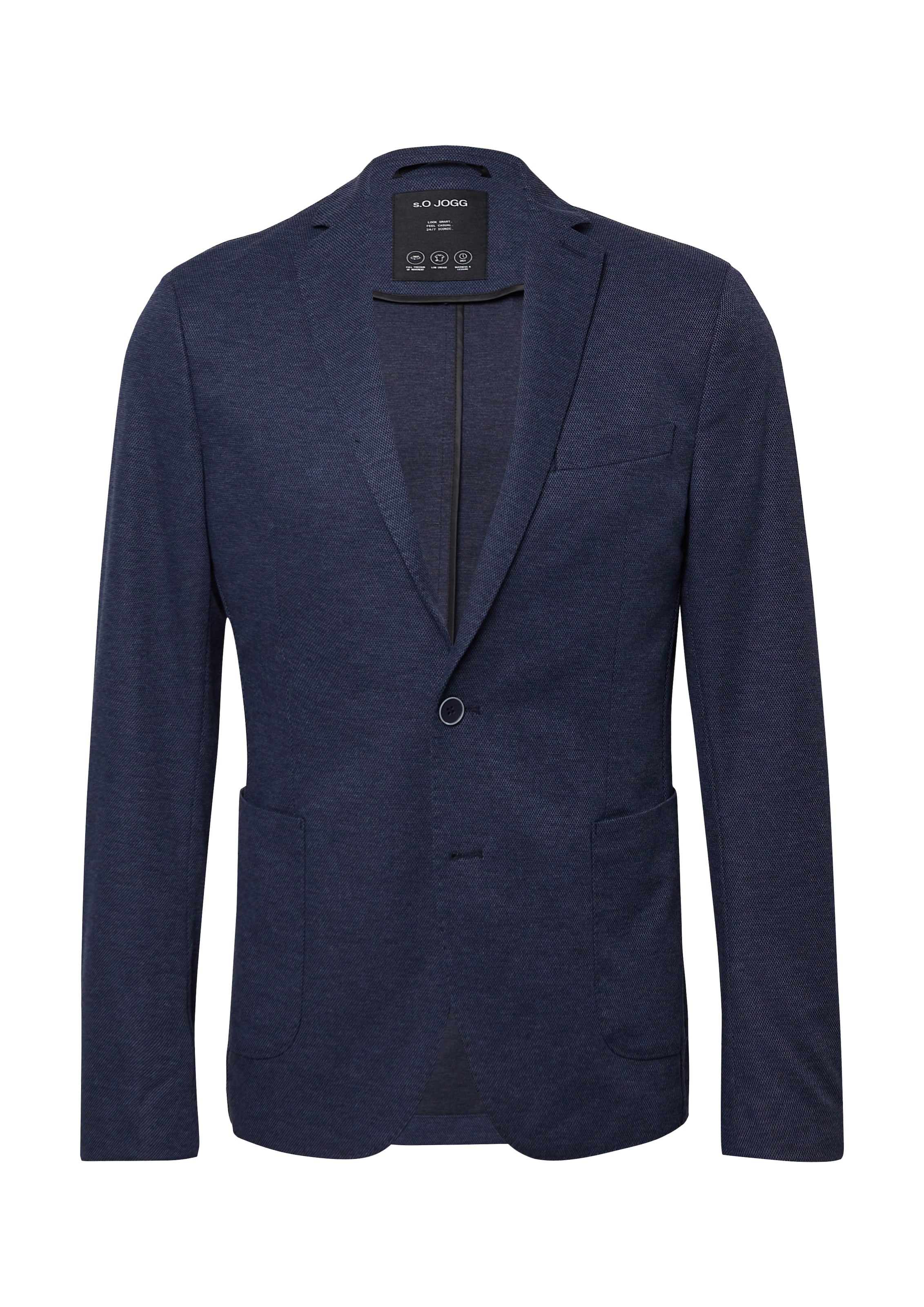 s.Oliver BLACK LABEL Veste de costume en bleu foncé, Vue avec produit