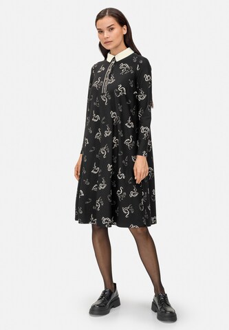 HELMIDGE Dress in Black: front