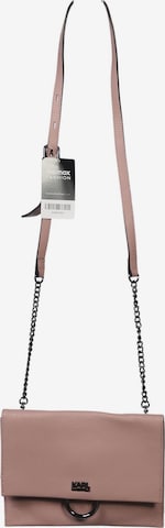 Karl Lagerfeld Handtasche klein Leder One Size in Pink: Vorderseite