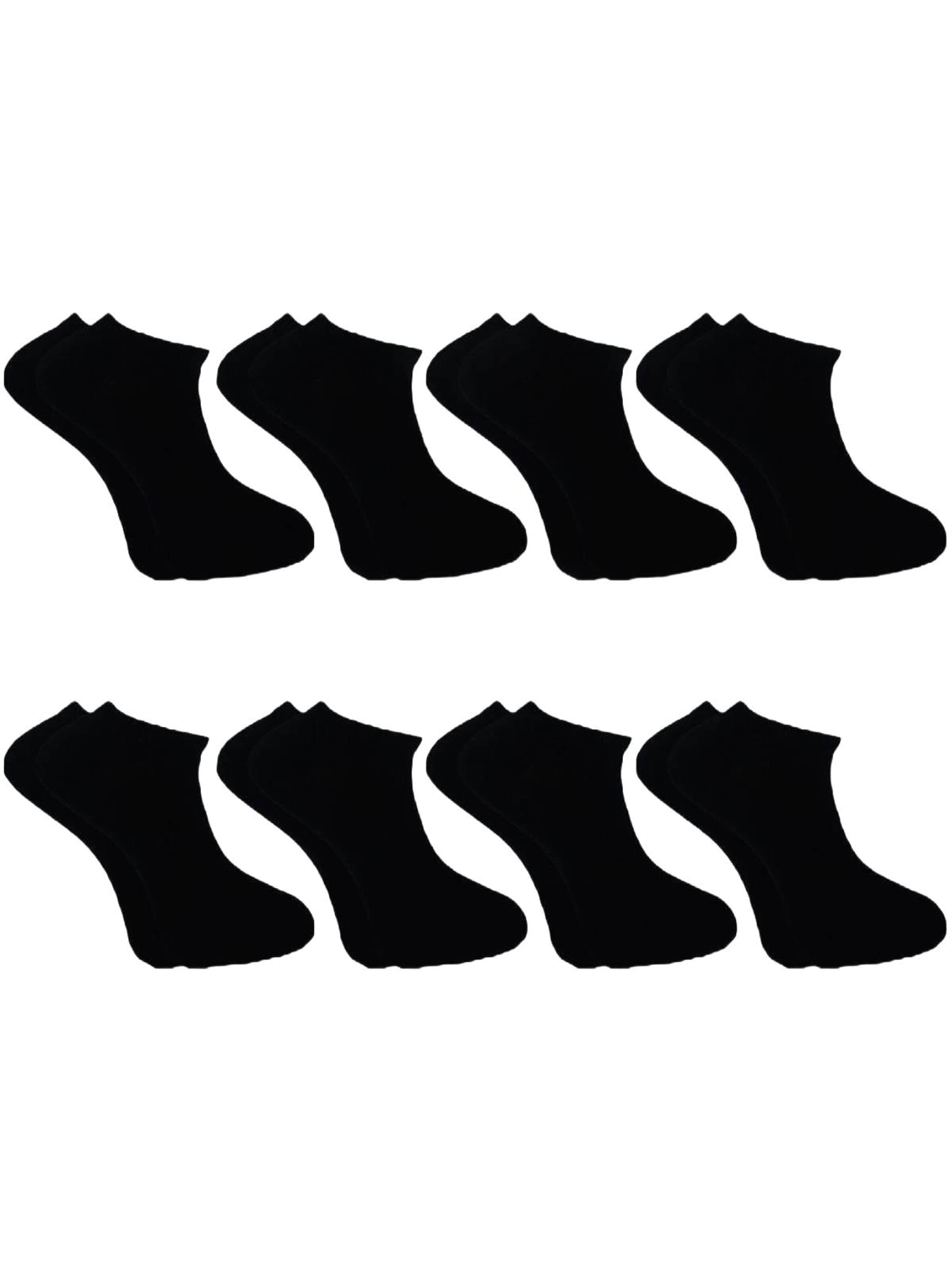 El Sueno - Calcetines 'Sneaker Socken' en negro