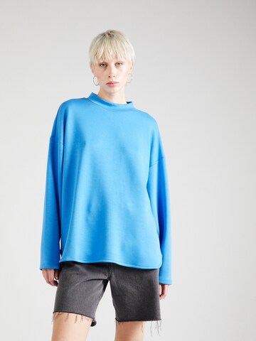 Sweat-shirt 'Petua Ima' MSCH COPENHAGEN en bleu : devant