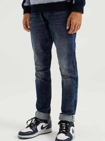 WE Fashion Regular Jeans in Blue: front