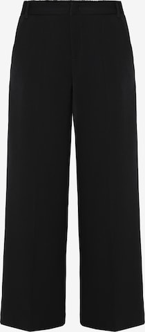 TATUUMTapered Hlače na crtu 'Luzo' - crna boja: prednji dio