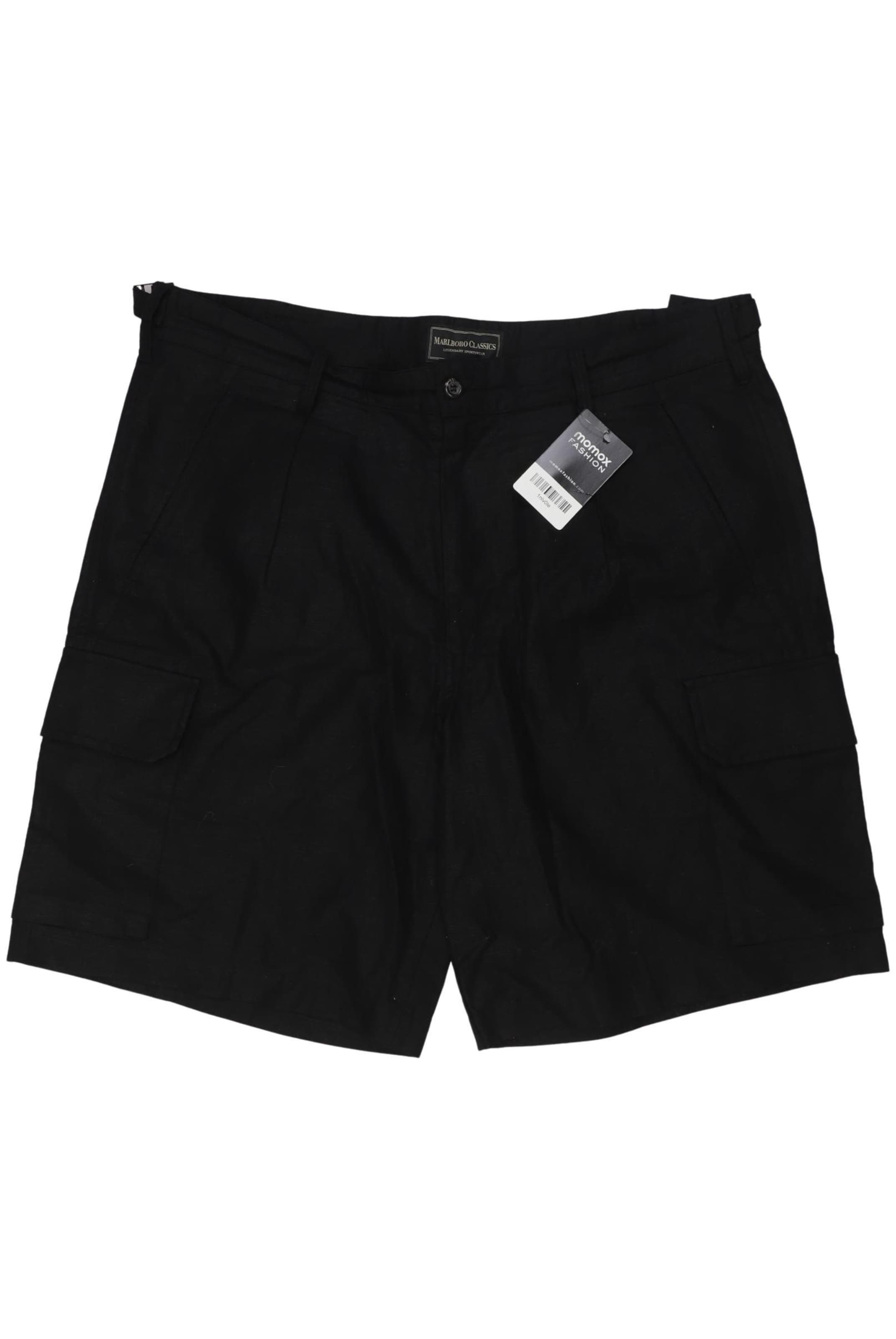 Marlboro Classics Shorts 40 in Schwarz: Vorderseite