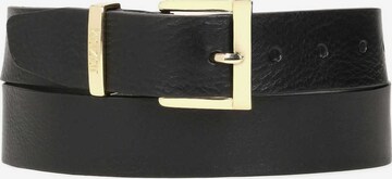 Kazar Belt in Black: front