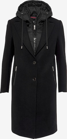 HECHTER PARIS Winter Coat '2-in-1' in Black: front