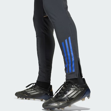 Skinny Pantalon de sport 'Olympique Lyon Tiro 25 Competition' ADIDAS PERFORMANCE en gris