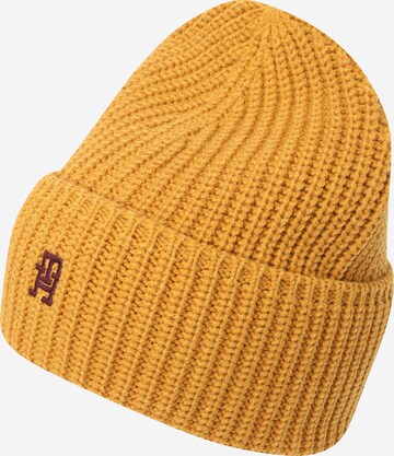 Bonnet TOMMY HILFIGER en jaune : devant