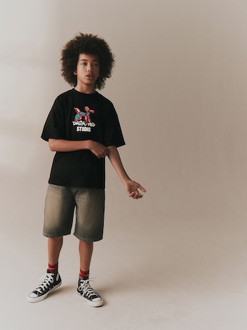 Next Loosefit Shorts in Grau