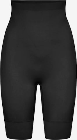 Coupe slim Pantalon modelant 'Alfie' Lykkeland Atelier en noir : devant