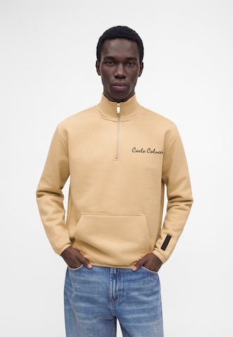 Carlo Colucci Sweatshirt i gul