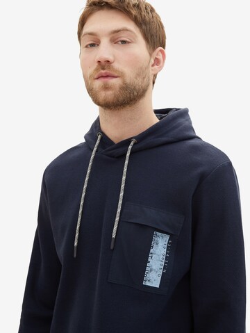 TOM TAILOR Sweatshirt in Blue