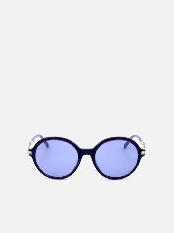 Swarovski - Gafas de sol 'Swarovski SK0264 Shiny pink 53/19/140 Women Sunglasses' en azul: frente