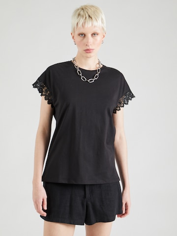 T-shirt Dorothy Perkins en noir : devant