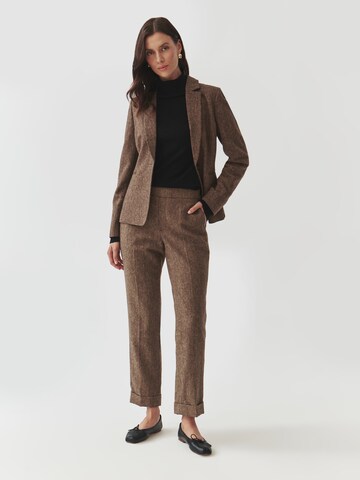 TATUUM Regular Pleated Pants 'LILO 1' in Beige