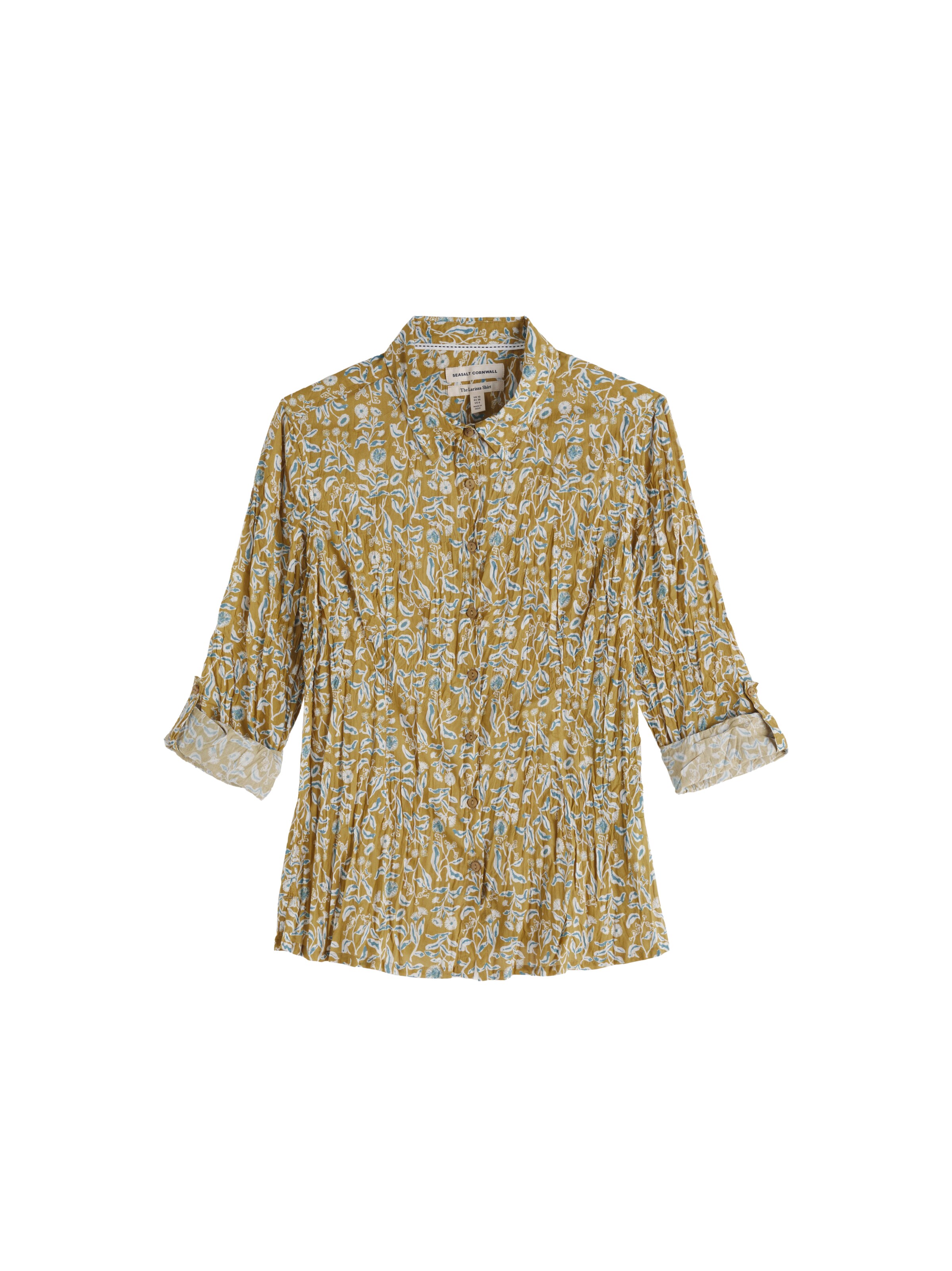 Seasalt Cornwall Bluse 'Larissa' in Gelb: Vorderseite