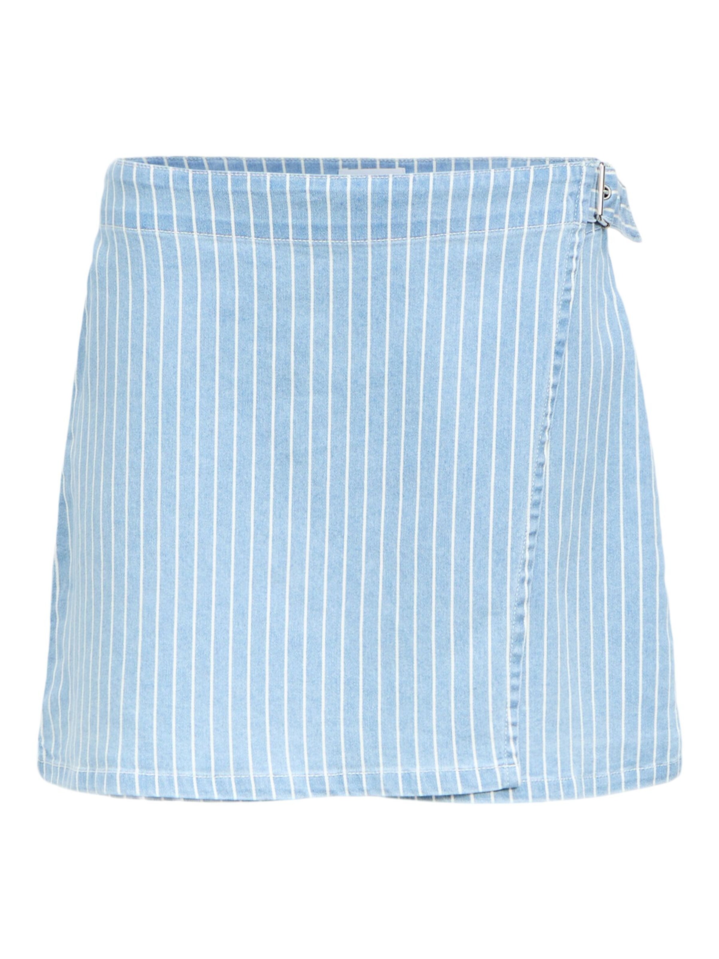 OBJECT Skirt 'OBJSanni' in Blue denim / White, Item view
