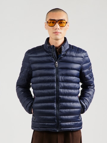 Veste mi-saison HECHTER PARIS en bleu : devant