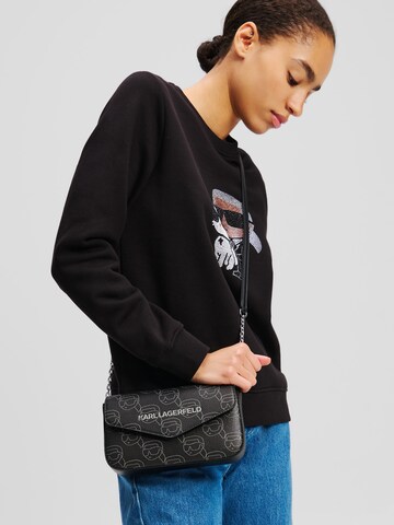 Karl Lagerfeld Skuldertaske i sort: forside