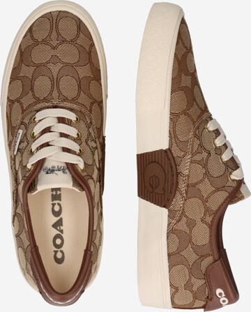 COACH Platform trainers in Brown