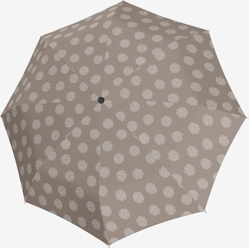 Doppler Umbrella 'Fiber Magic' in Beige: front