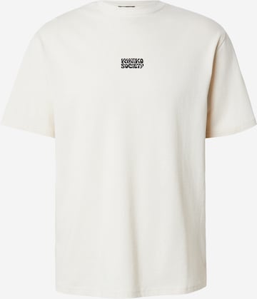 bēšs Kaotiko T-Krekls 'CLOSE SESSION': no priekšpuses